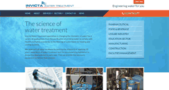 Desktop Screenshot of invictawatertreatment.co.uk